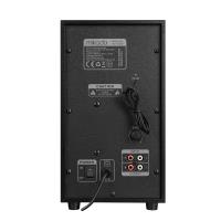 MIKADO MD-370BT 2+1 38W Siyah BT/AUX/USB/FM/LED Işıklı Multimedia Speaker